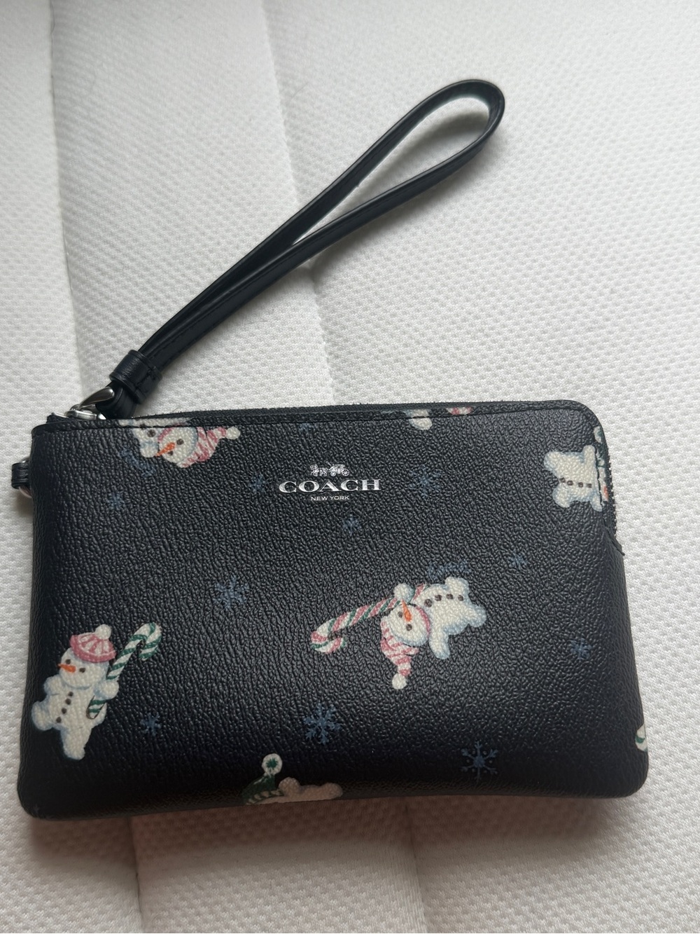 Coach Snowmen Wristlet